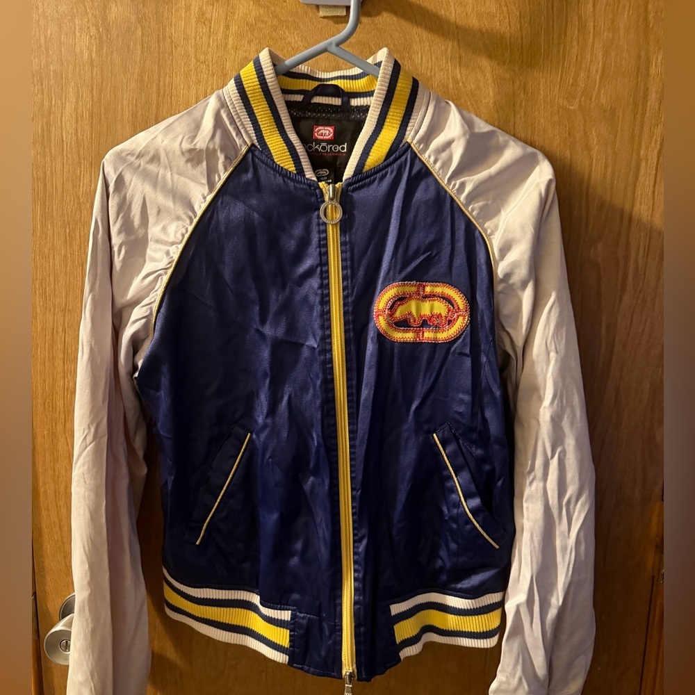 Y2K Kids Ecko Red Bomber Jacket